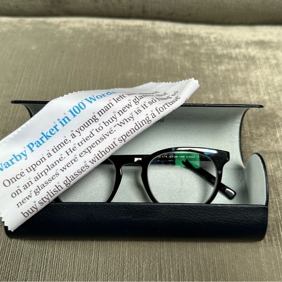 LIKE NEW! WARBY PARKER SADIE 174 RIVERBED TORTOISE READING EYEGLASS FRAMES - Picture 11 of 12